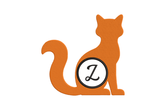 Cat Letter Z