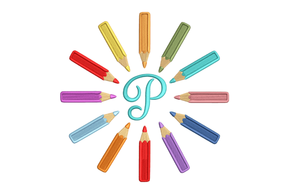 Monogram Pencils
